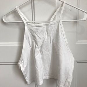 White Crop Top